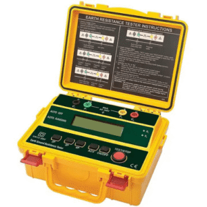 Emissions And Stack Four Wire Earth Ground Resistance Tester
