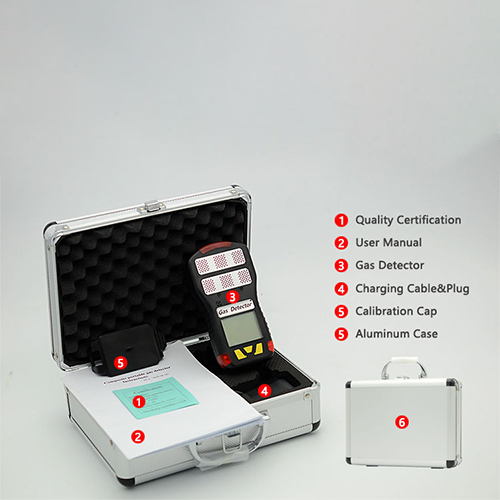 Emissions and Stack Manufacturer Price Portable Multi Gas Detector - Image 5