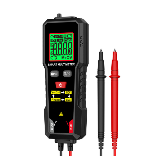 Digital Auto-Ranging Multimeter Voltage & Current Tester 2000 Counts - Emissions And Stack - Image 2