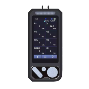 Emissions and Stack Portable Pump-Suction Composite Gas Detector- IP68 Protection Class