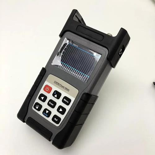 High-Precision Fiber Optic Power Meter with 18 Wavelengths and LCD - Emissions And Stack