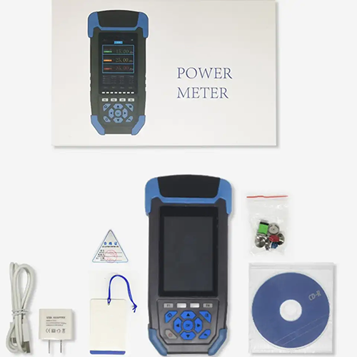 Advanced Fiber Optic Power Meter 90dB Dynamic Range Color Display - Emissions And Stack - Image 2