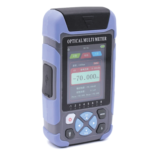 Fiber Optical Power Meter with 2.8in LCD and 1000 Data Storage - Emissions And Stack - Image 3