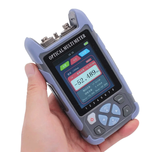 Fiber Optical Power Meter with 2.8in LCD and 1000 Data Storage - Emissions And Stack