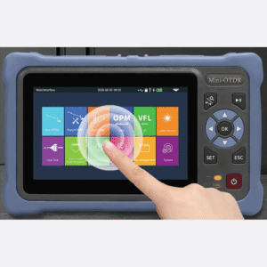 Mini OTDR with OPM, 8 GB Storage and Single Mode Fiber - Emissions And Stack