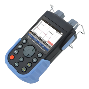 Compact OTDR With Built-in VFL, OPM, High Contrast LCD - Emissions And Stack