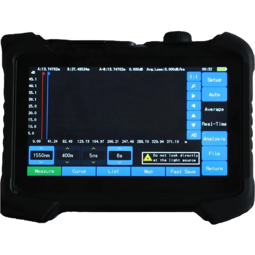 Multifunction Automatic OTDR With OPM, OLS, VFL, And LED - Emissions And Stack
