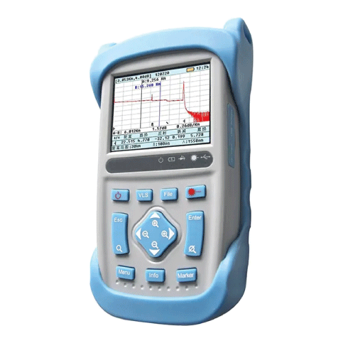 Emissions And Stack Single Mode Fiber Shot Handheld Smart Multifunction OTDR - Image 2
