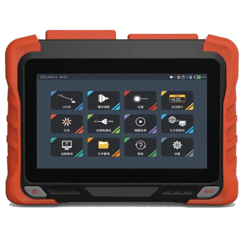 Emissions And Stack Optical Time Domain Reflectometer OTDR with Power Meter Light Power