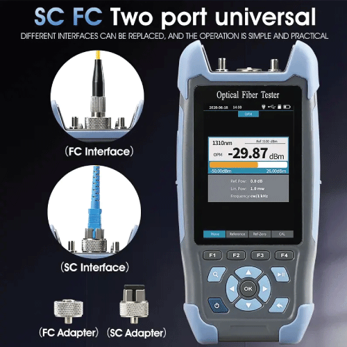 Emissions And Stack Handheld Smart Mini Pro Multifunction OTDR with Event Map - Image 4