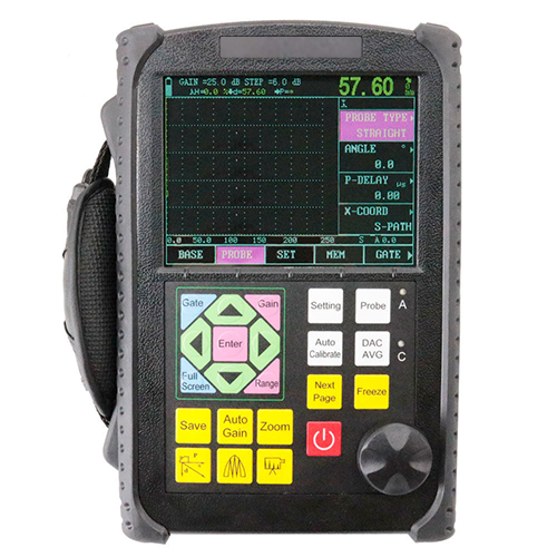 Portable NDT Ultrasonic Flaw Detector with Probes - Emissions and Stack
