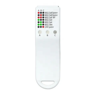 Compact Dual Color LED POE Tester with Multi Speed - Emissions And Stack