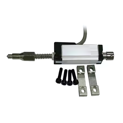 High-Precision Linear Potentiometer Sensor, PVC Cable, 0-5k Ohm Output - Emissions and Stack