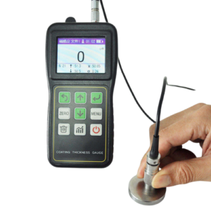 Portable Paint Coating Thickness Gauge - Ultrasonic Electronic Digital Color Screen Thickness Gauge - Emissions and Stack