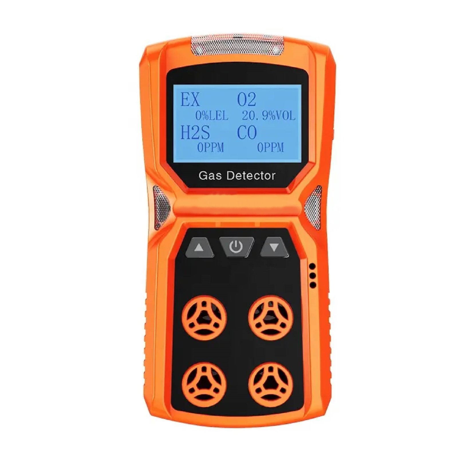 Emissions and Stack Portable CO H2S O2 Ex(LEL) 4 Gases Detector
