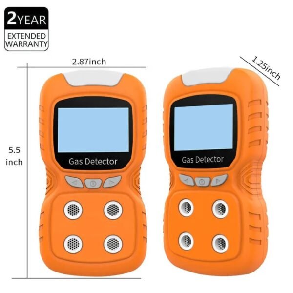 Emissions and Stack Portable Multi Gas Detector 4 Gas Monitor with ...