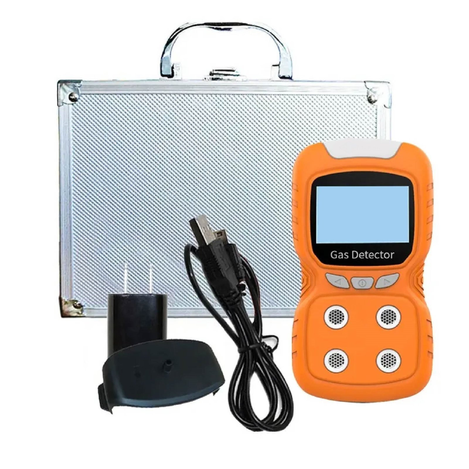 Emissions and Stack Portable Multi Gas Detector 4 Gas Monitor with Micro Clip - Image 5