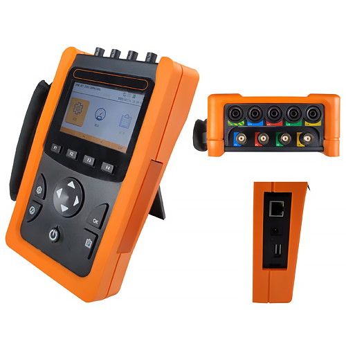 Handheld Power Quality Analyzer with 32 GB Storage - Emissions And Stack