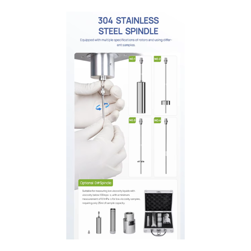 Touch Screen Rotational Viscometer with Calibration Function - Emissions And Stack