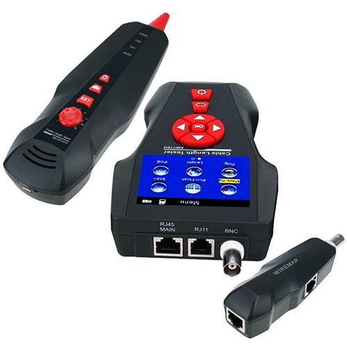 Cable Tester with Clear LCD Color Display - Emissions And Stack - Image 2
