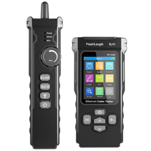 Network Cable Tester with Low Voltage Prompt Feature - Emissions And Stack