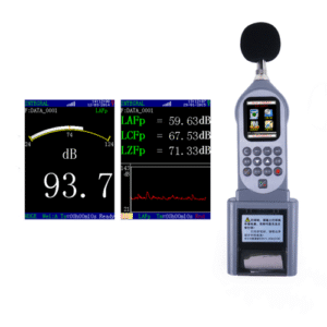 Emissions and Stack Digital Audio Decibel Meter Sound Level Meter