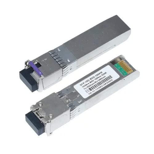 Emissions And Stack SFP BIDI Fiber Transceiver