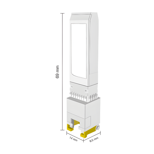 10G BIDI SFP+ Transceiver, 20 km Range, 1330/1270 nm Wavelengths - Emissions And Stack - Image 4