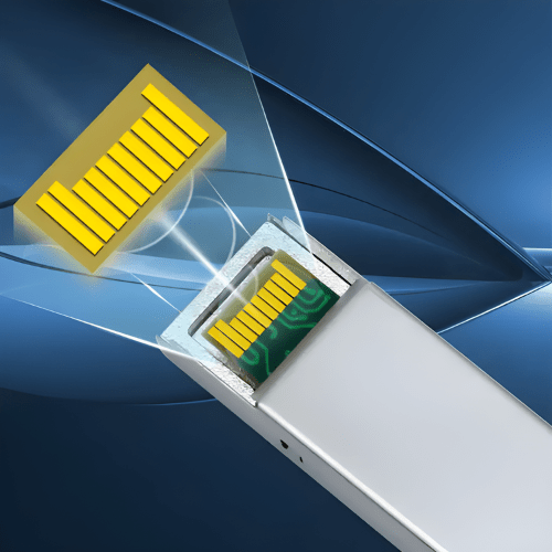 Compact 1.25Gb/s SFP+ BIDI Optical Module, 1.86mi Range - Emissions And Stack