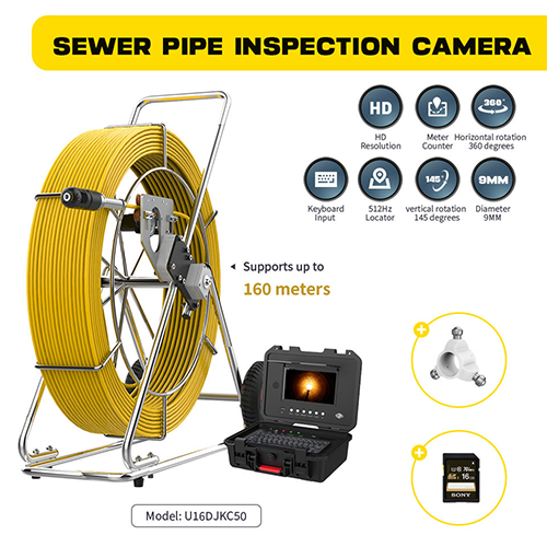 Emissions and Stack Waterproof Sewer Pipe Inspection Industrial Endoscope - Image 2