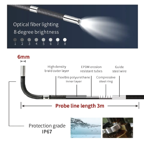 Emissions and Stack Aircraft Industrial Video Endoscope - Image 5