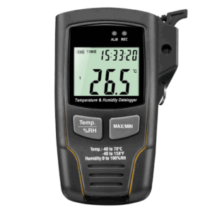 Emissions and Stack Temperature and Humidity Data logger