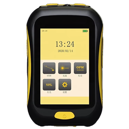 Compact Mini OTDR Touch Screen OPM VFL SC Connector - Emissions And Stack