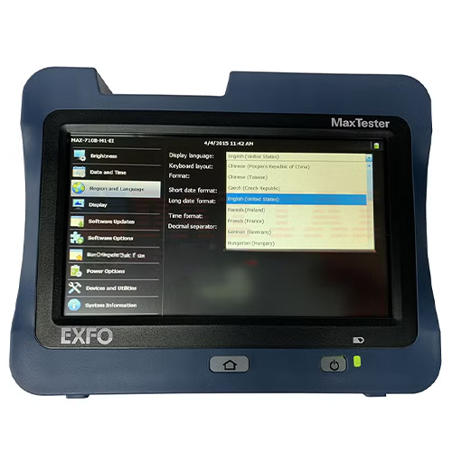 Handheld OTDR with Rugged Design and Enhanced Touchscreen - Emissions And Stack