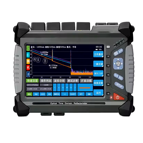 High Precision OTDR Fiber Optic Tester Universal Interface - Emissions And Stack