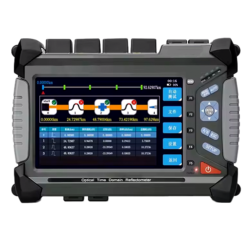 High Precision OTDR Fiber Optic Tester Universal Interface - Emissions And Stack - Image 2