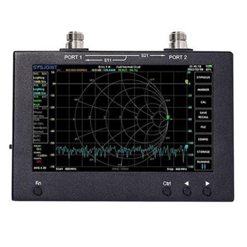 Touch Screen Network Analyzer Lightweight Design - Emissions And Stack