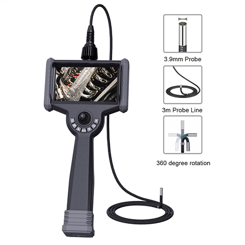 Emissions and Stack Flaw Detector Endoscope