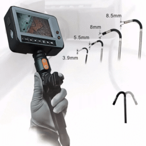 Emissions and Stack Waterproof Articulating Digital Borescope