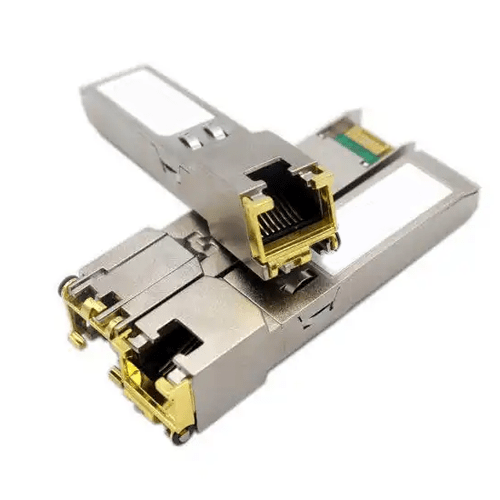Emissions And Stack Copper RJ 45 Fiber Optic Transceiver