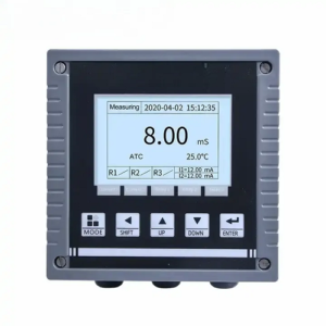 Emissions and Stack Industrial Conductivity Meter with Sensor