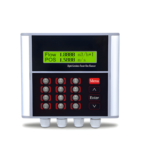 Emissions and Stack Open Channel Ultrasonic Liquid Flow Meter