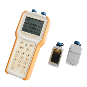 Handheld Portable Clamp-On Ultrasonic Flow Meter Data Logger - Emissions and Stack