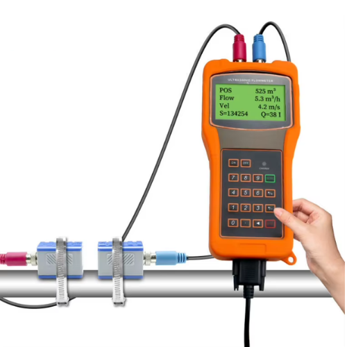 Portable Handheld Ultrasonic Water Flowmeter - Emissions and Stack