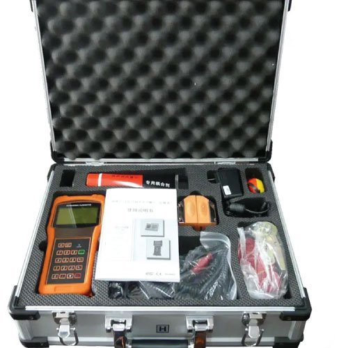 Emissions and Stack Anti-Corrosion Smart Display Accurate Handheld Portable Ultrasonic Flowmeter - Image 2