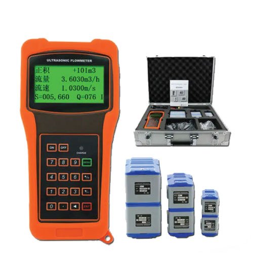 Emissions and Stack Anti-Corrosion Smart Display Accurate Handheld Portable Ultrasonic Flowmeter - Image 6
