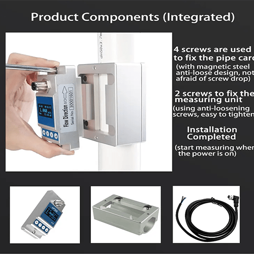 Emissions and Stack Clamp On Ultrasonic Flow Meter - Image 5