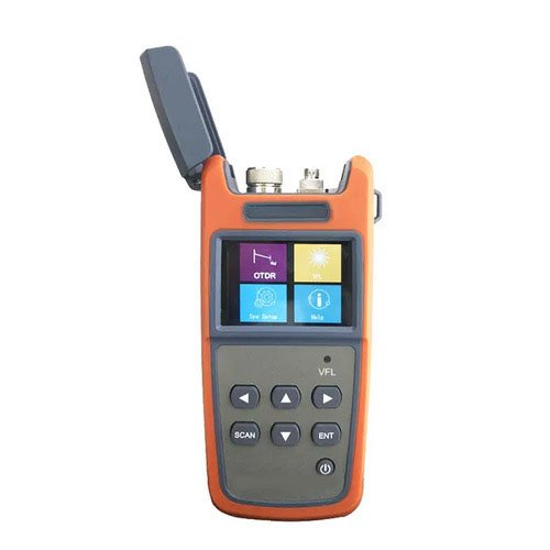Portable OTDR Fiber Tester with 20μs Pulse and Built-in VFL - Emissions And Stack