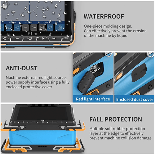 Visual Fault Locator with 7800mAh Battery, 6 Motor Precision - Emissions And Stack - Image 3