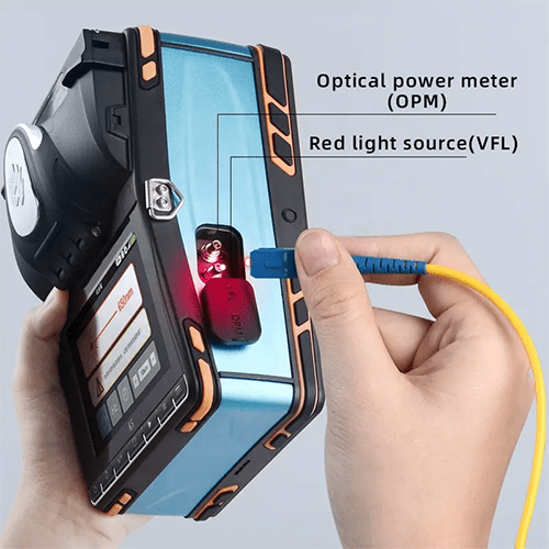 Visual Fault Locator with 5.5in Touch Screen and 18s Heating Time - Emissions And Stack - Image 2
